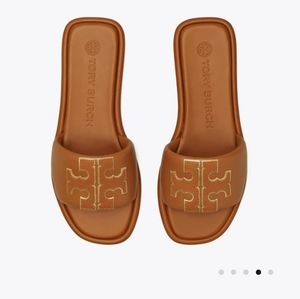 Tory Burch Double T Sport Slides